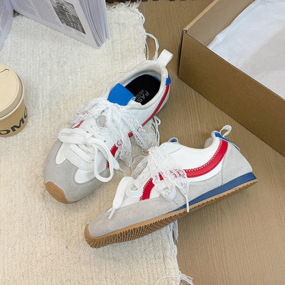 Damen Sneaker Trendig Atmungsaktiv Weich