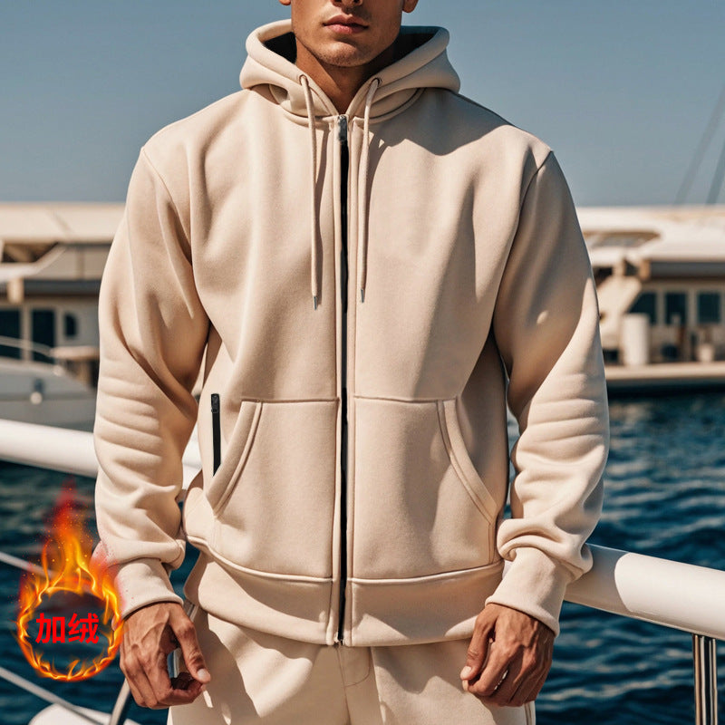 Herren Sportliche Kapuzenjacke: Glamour Sportlich - BerlinGlamour