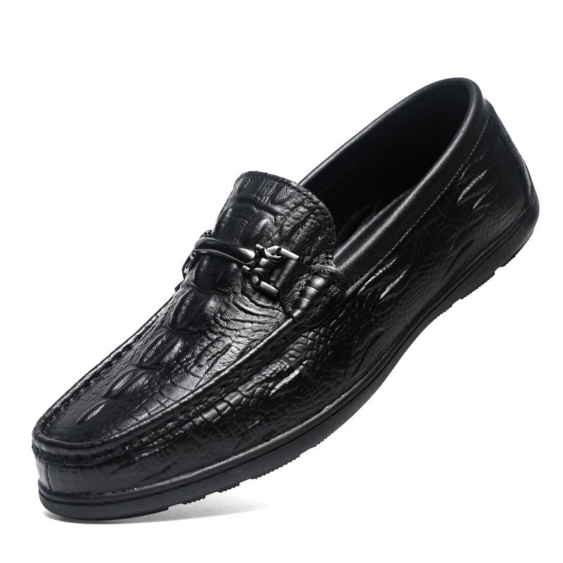 Herren Mokassins Elegante Lederschuhe Heidi Stil