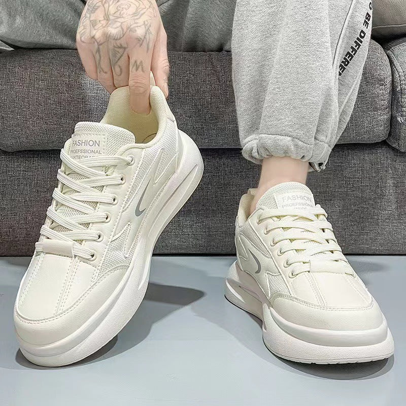 Damen Sneaker Leicht Laufschuhe Mit Dämpfung Weiss