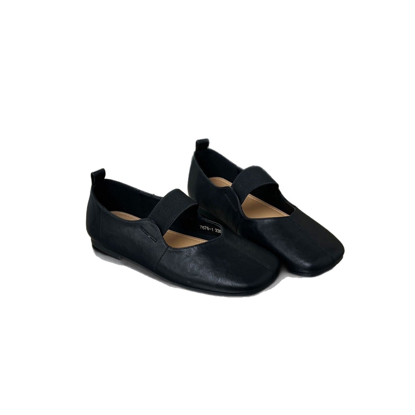 Damen Schuhe Slip-On Elegante Riemenverschluss Modern