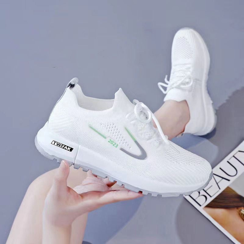 Damen Laufschuhe Sneaker Atmungsaktiv Sportlich