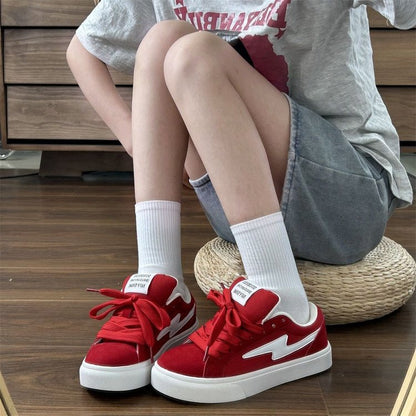 Damen Sneaker Sportlich Elegant Weich Laufsohle