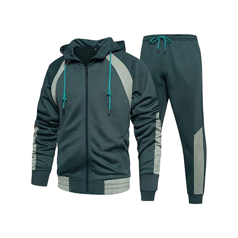 Herren Sportset Kapuzenoberteil Jogginghose Comfort