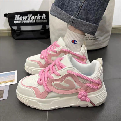 Damen Sneaker Weich Modisch Mit Dämpfung