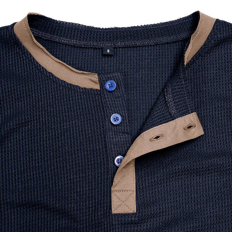 Herren Langarmshirt Modern Gestreift Berlin Style