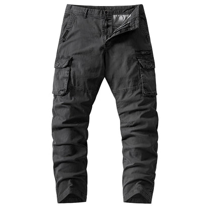 Herren Cargo-Hose Komfortable Reisehose Mit Vielen Taschen