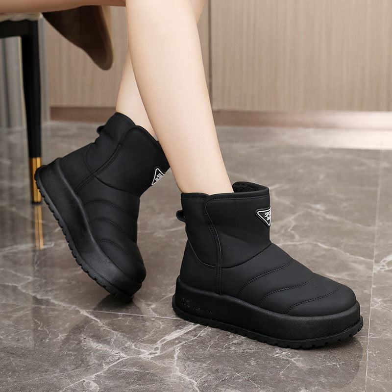 Damen Winterstiefel Warm Kuschelig Robust Schnee