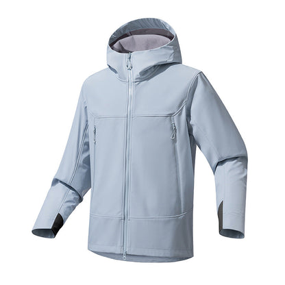 Herren Softshelljacke Wasserdicht atmungsaktiv Sportlich - BerlinGlamour