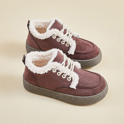 Damen Sneaker Kuschelig Weich Laufsohle KomfortSchuhe