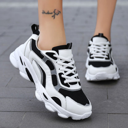 Damen Sneaker Leicht Atmungsaktiv Komfortabel Laufschuhe