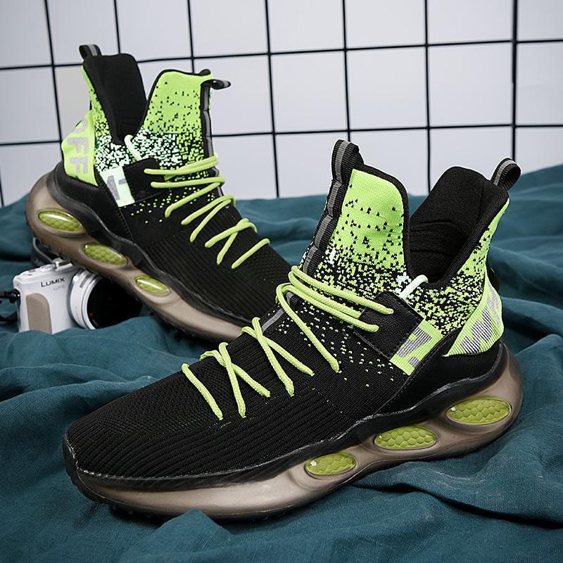 Herren Basketballschuhe Hochleistungs Sneaker Atmungsaktiv - BerlinGlamour