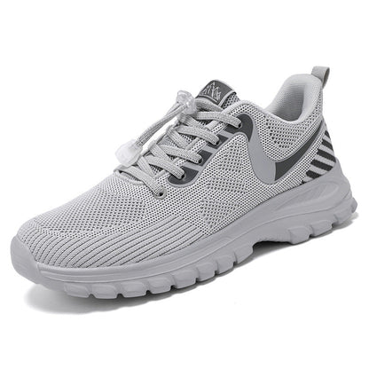 Damen Laufschuhe Atmungsaktiv Elastisch Schnellschnürsystem