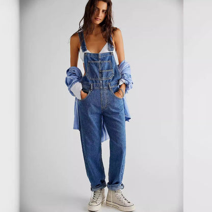 Damen Latzhose Bequem Moderner Schnitt Damenschuhe - BerlinGlamour