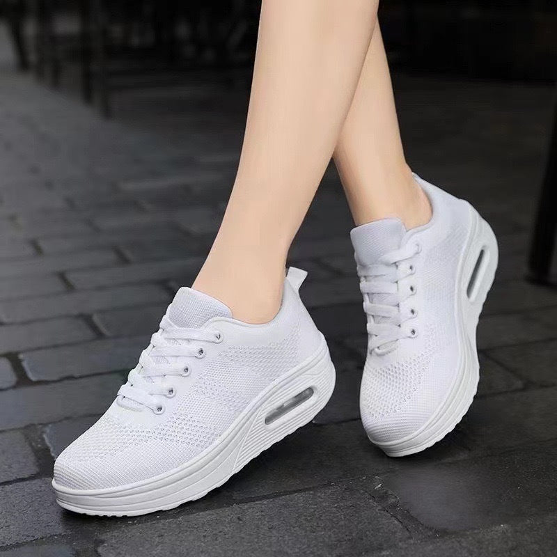 Damen Sport Sneaker Luftpolster atmungsaktiv