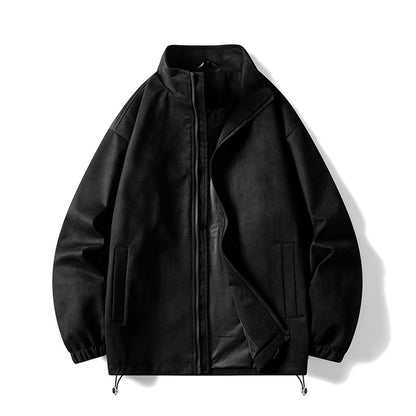 Herren Fleecejacke Warm Elastisch Taschen Sportlich