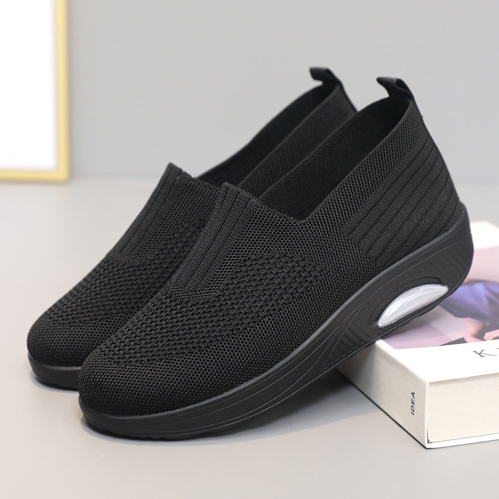 Damen Sneaker Bequem Luftig Mit Dämpfung