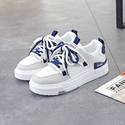Damen Sneaker Modisch Atmungsaktiv Mit Schnürsystem