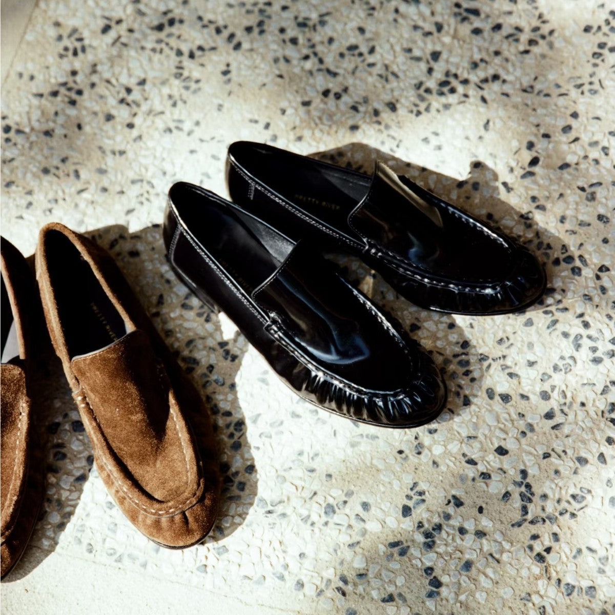 Damen Loafers Elegante Rüschenschuhe Damenmodell
