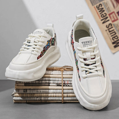 Damen Sneaker Sportlich Bunt mit Designdruck