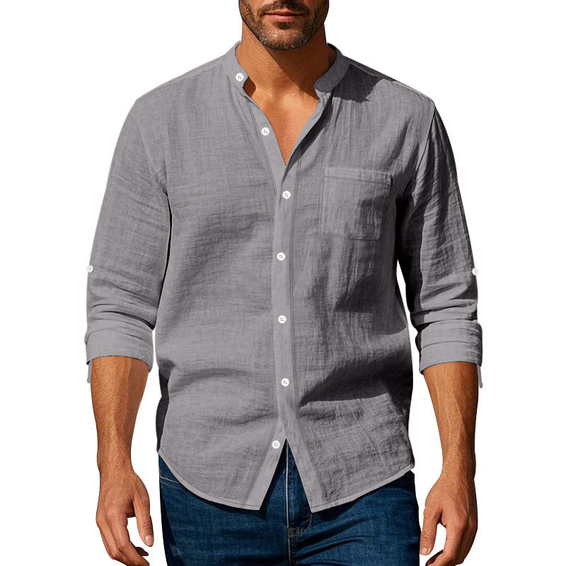 Herren Leuchten Langarm-Hemd, ein elegantes und modernes Design, das Sie in Ihrem Online-Shop finden.