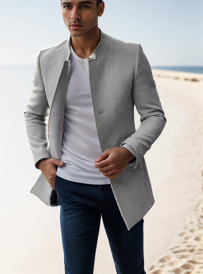 Modischer Steppblazer Herren Slim Fit Elegant