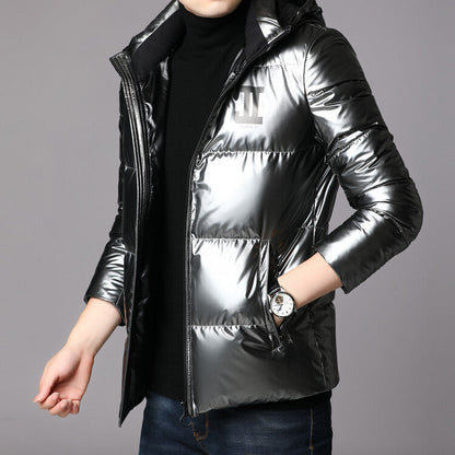 Herren Daunenjacke Leicht Stilvoll Warm