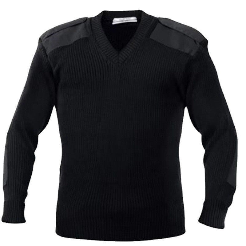 Herren Strickpullover Mit Schulterdetail Modern