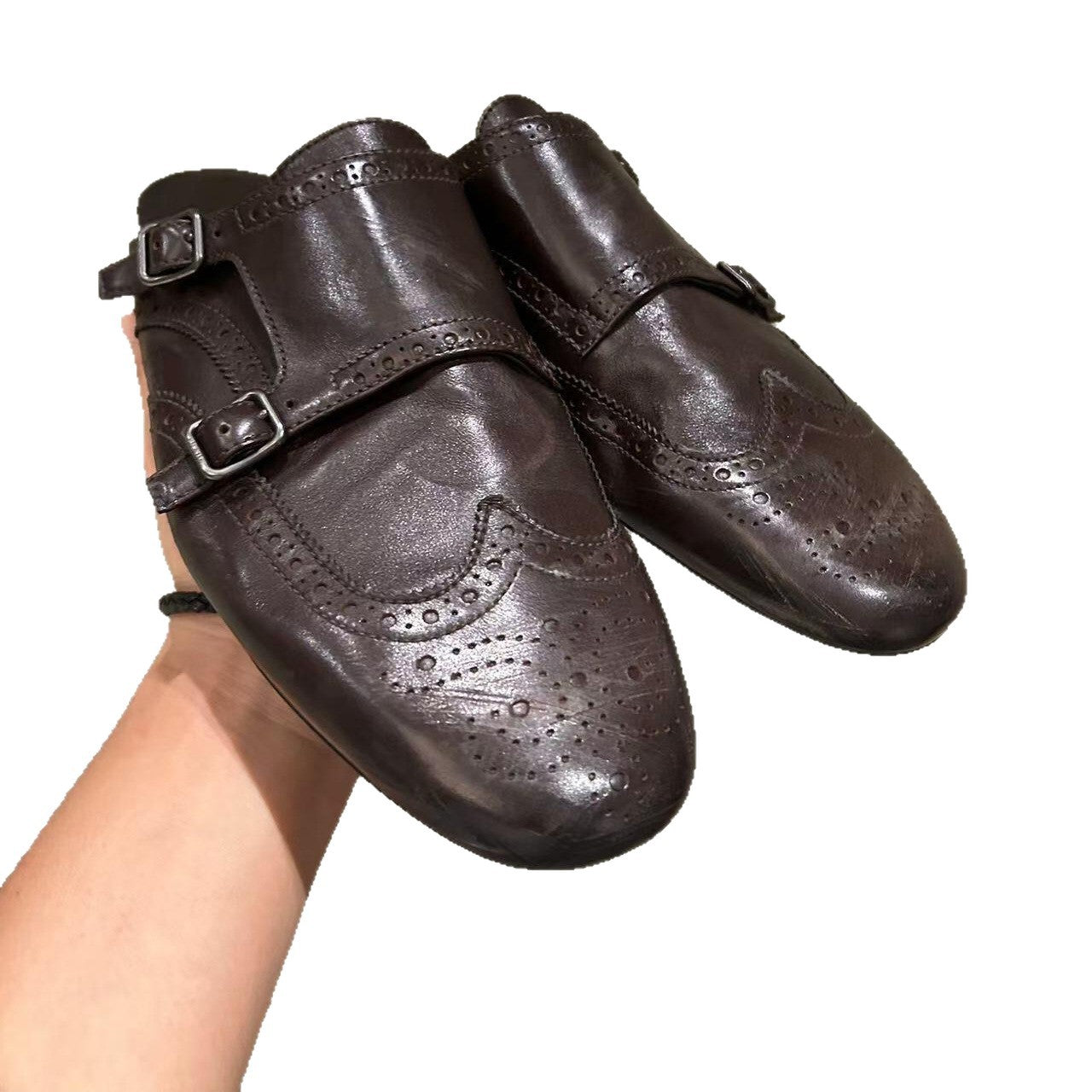 Damen Mokassins Elegante Riemen Schuhe Frauen Schuhe