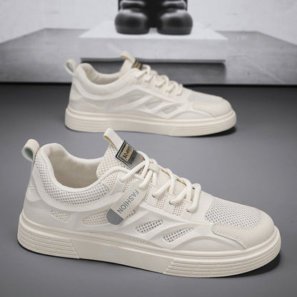 Damen Sneaker Sportlich Netz Leicht Laufschuhe