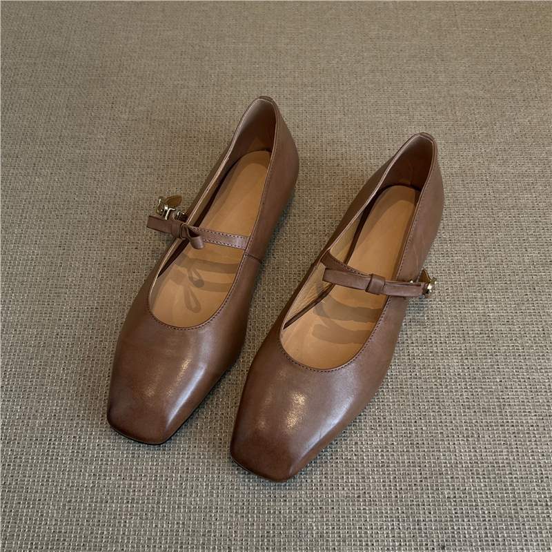 Damen Ballerinas Bequem Schnürsenkel Comfort Schuhe