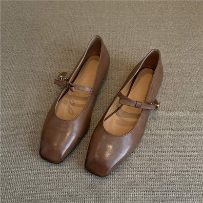 Damen Ballerinas Bequem Schnürsenkel Comfort Schuhe