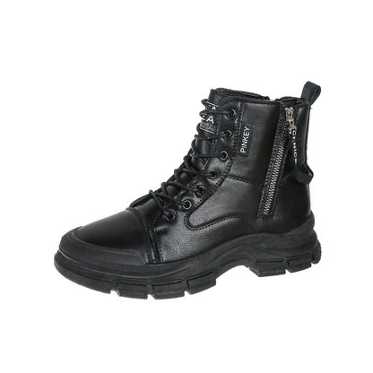 Damen Sneaker High-Top atmungsaktiv mit Reißverschluss