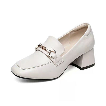 Damen Sling Pumps Quadratverschluss Komfort Blockabsatz Schick