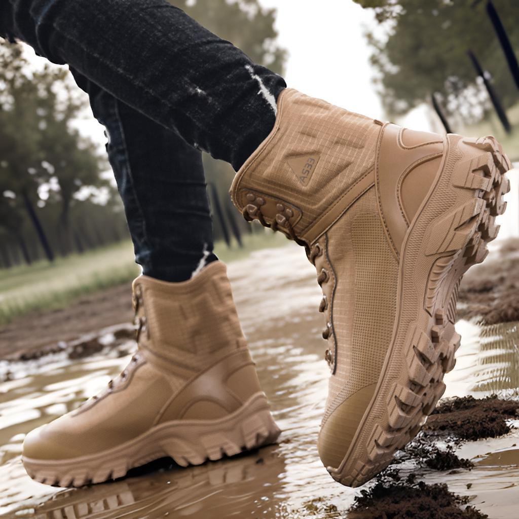 Herren Outdoor-Stiefel Robust Wasserdicht atmungsaktiv