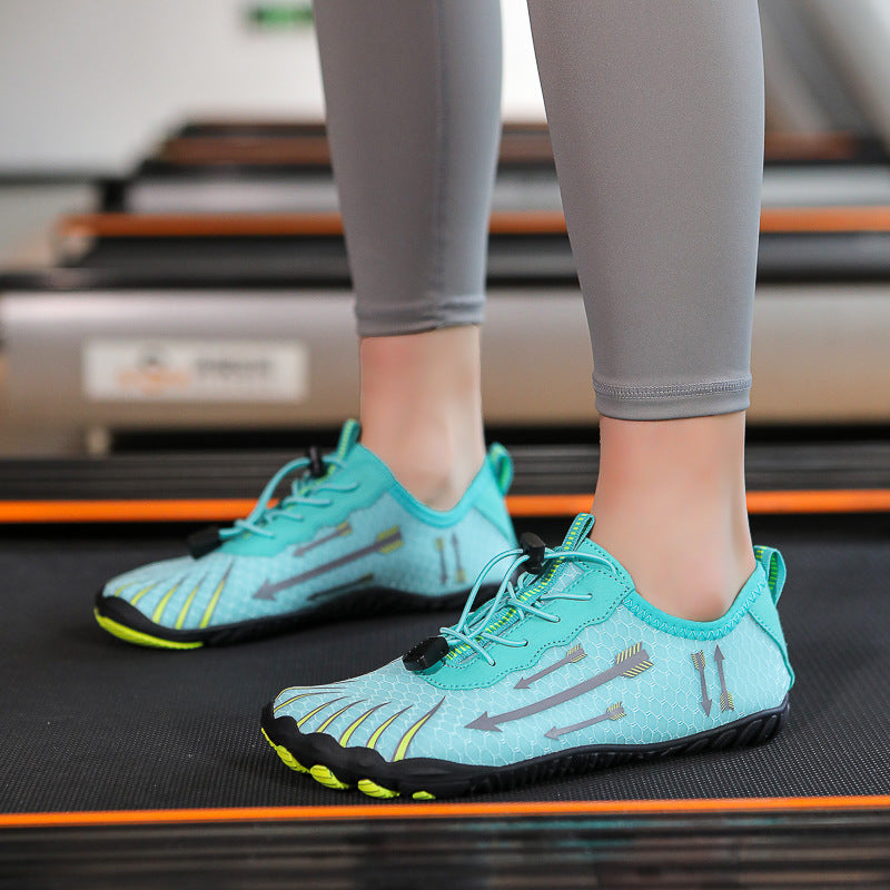 Damen Laufschuh Leicht mit Schnellschnürsystem Sportlich