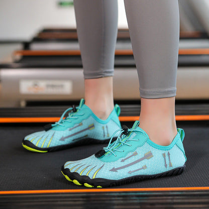 Damen Laufschuh Leicht mit Schnellschnürsystem Sportlich