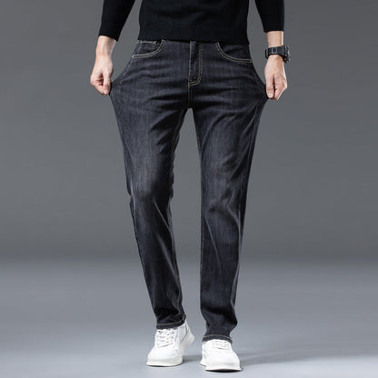 Bequeme Herren Jeans Denim mit tiefen Taschen Lässig