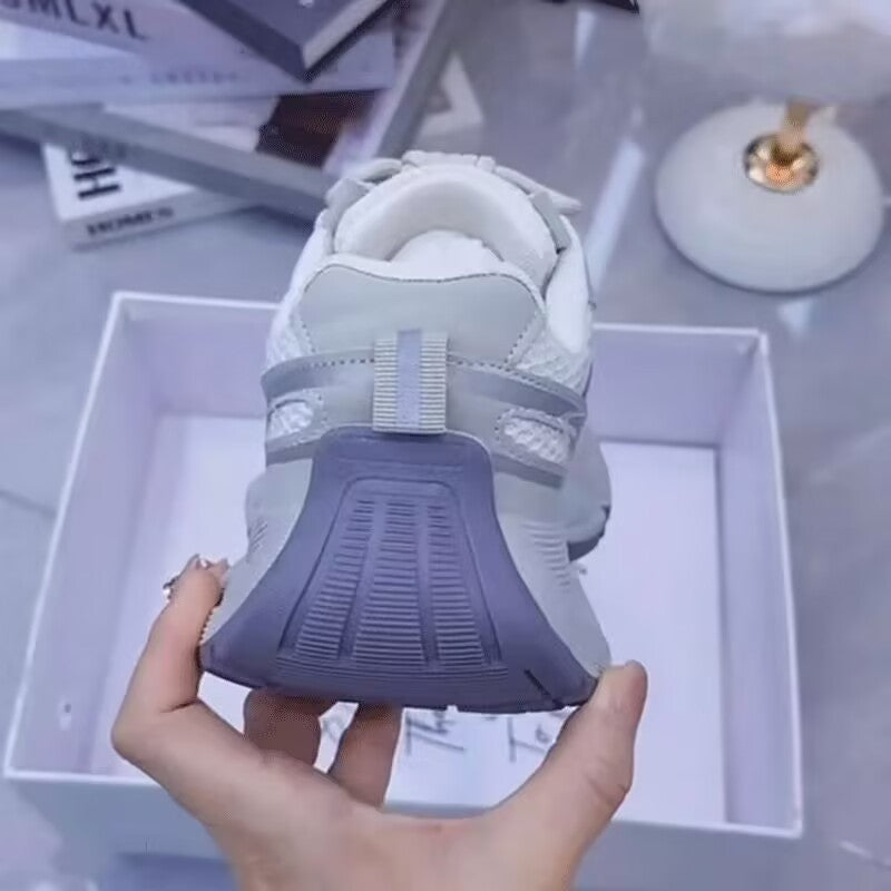 Damen Sneaker Sportlich Leicht Mit Luftdurchlässigem Mesh