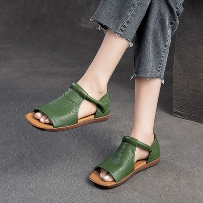 Damen Sandalen Komfortabel Atmungsaktiv Mit Riemchen