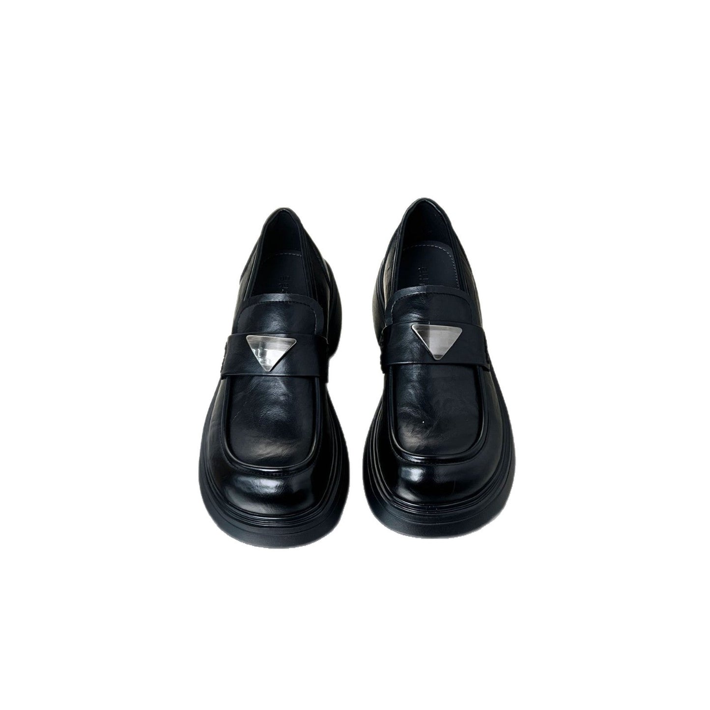 Damen Loafer Schuhe Komfortabel Elegante Schnalle