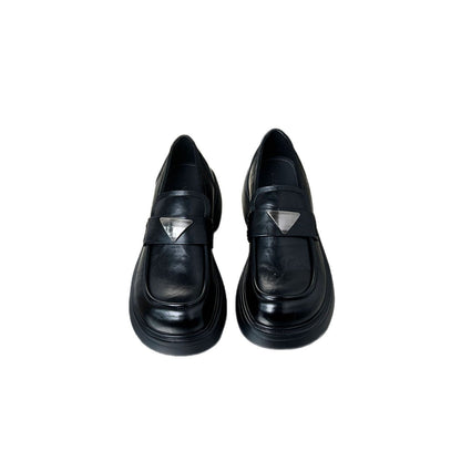 Damen Loafer Schuhe Komfortabel Elegante Schnalle