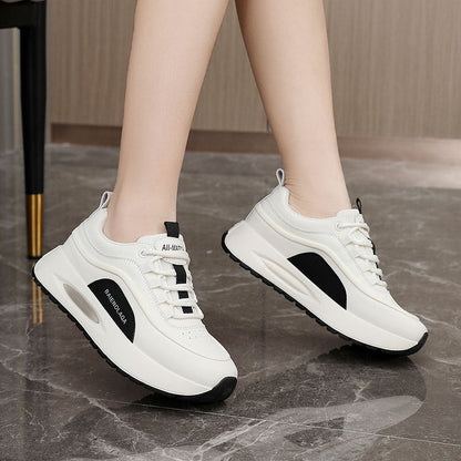 Damen Sneaker Plattform Schuhe atmungsaktiv und dampfend