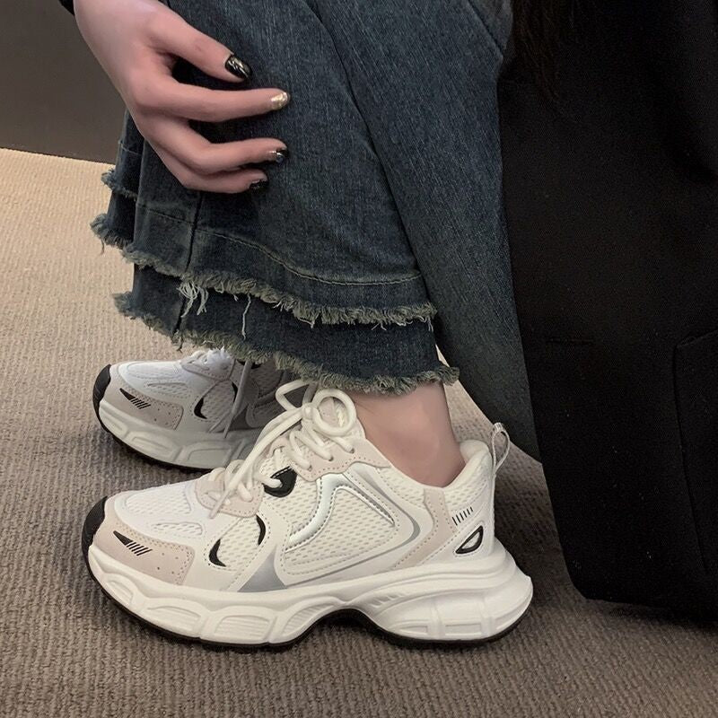 Damen Netzsneaker Sportlich Leicht Heidi Mode - BerlinGlamour