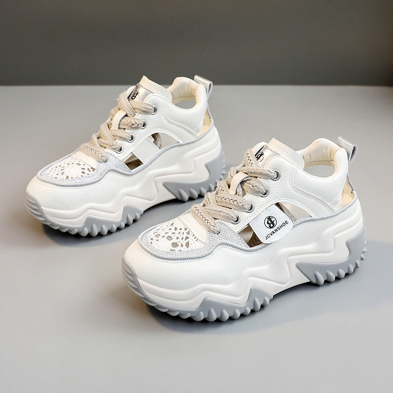 Damen Sneaker Chunky bequem Luftdurchlässig Moderne Mode
