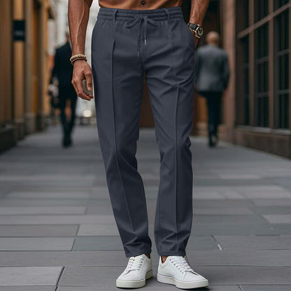 Herren Freizeithose Bequem Elegant mit hoher Passform
