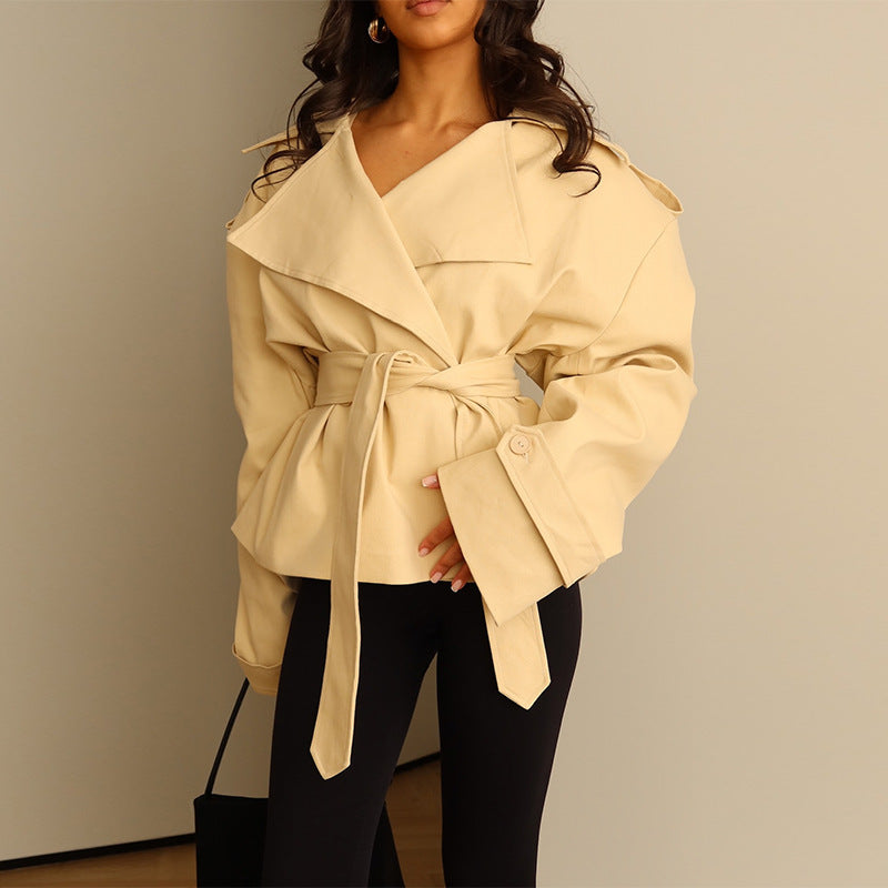Damen Überwurfjacke Modern Lässig Trendy