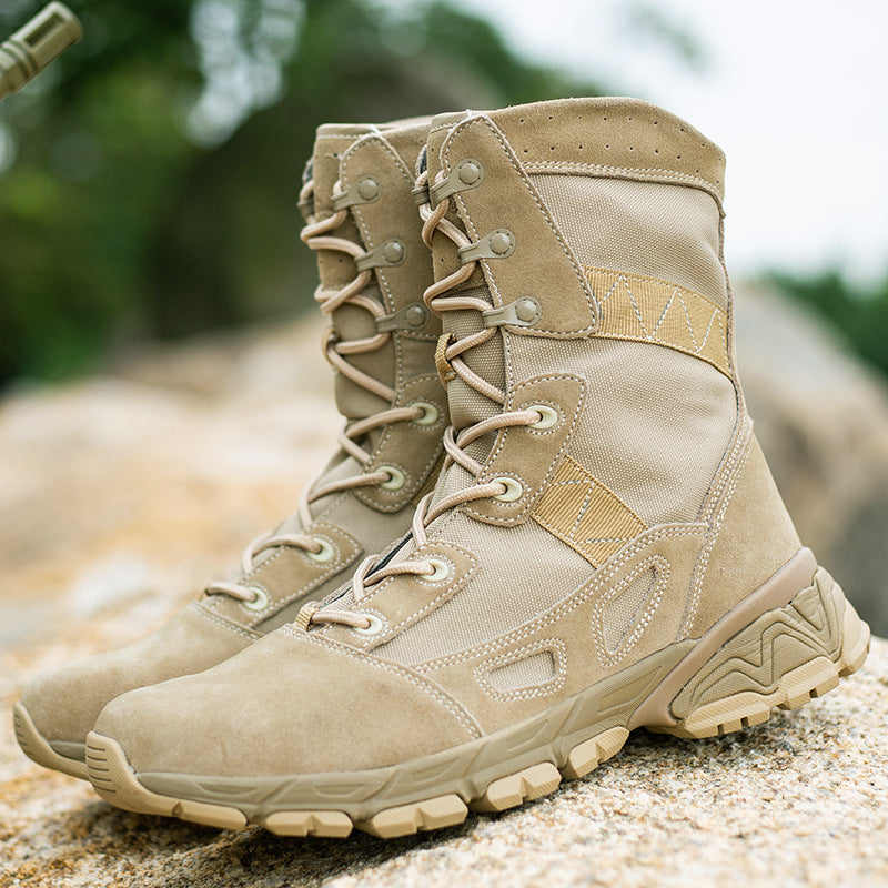 Damen Stiefel Militärstyle Kampfstiefel Schwarz - BerlinGlamour