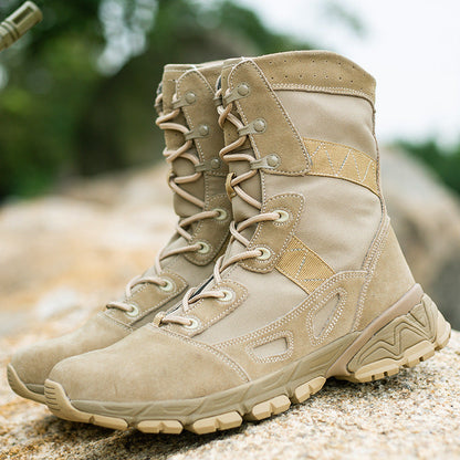 Damen Stiefel Militärstyle Kampfstiefel Schwarz - BerlinGlamour
