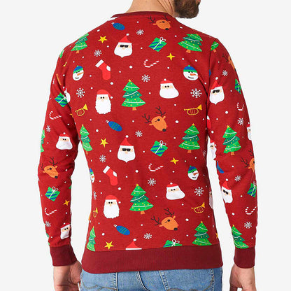 Weihnachtspullover Herren Lustig Motiv Berlin Glamour